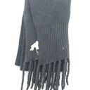 Free People One Size Black Scarf  Photo 0