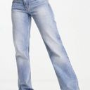 Weekday Arrow Low Rise Straight Leg Jeans-Blue Delight Photo 1