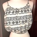 Kirra Bohemian Tribal Elastic Crop Top Photo 0