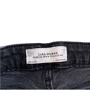 ZARA  Premium Denim Collection Black Skinny Jeans Distressed Style Women’s Size 6 Photo 3