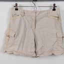 White House | Black Market  Khaki Cargo Shorts Photo 0