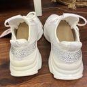 Juicy Couture NWT White  Abalone Sneakers Photo 5