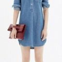 Madewell  Chambray Popover Shirtdress Size M Photo 0