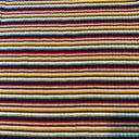 Caution to the Wind Rainbow Striped Bodycon Dress Womens Size Small Photo 2