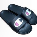 Champion  black NEW sandal slides the takeover NWOT size 6‎ Photo 0