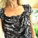 belle du jour Babydoll Leopard Print Blouse Photo 0