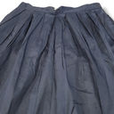 Grace Karin New  Skirt Size Large W32" Waist Pleated Skirt A-Line Skirt Blue NWT Photo 3