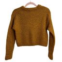 Weekday MTWTFSS  Mustard Yellow Wool Mohair Blend Sweater Photo 1