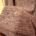 Lululemon 17.  Rulu Rally Wrap Heathered Graphite Purple SZ 6/PTP:20”/LENGTH:26” Photo 9