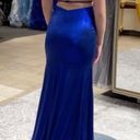 Ellie Wilde Royal Blue Prom Dress Photo 1