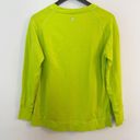 Sweaty Betty  London Long Sleeve Pullover Sweatshirt Neon Green Size XS Athletic Photo 5