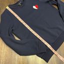 Banana Republic  Navy Blue Sweatshirt with Heart Photo 4