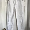 AG Adriano Goldschmied  Knox High Rise Baggy Boyfriend Jean in White NWOT 26 Photo 0