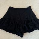 Mustard Seed Mini Black Skort Photo 2