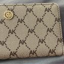 Anne Klein  Brown Pink Signature Wallet Photo 2