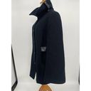 Mackage  Black Wool and Cashmere Peacoat L Large Photo 5