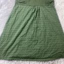 Patagonia  Dress Margot Organic Cotton green White Floral Sleeveless large Photo 8