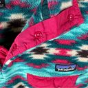 Patagonia Synchilla Snap-T Fleece Pullover Aztec Wild Desert Teal Berry S Photo 1