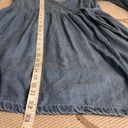 American Eagle  Outfitters long sleeve wrap denim dress Photo 8