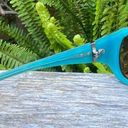 Oakley  Tortoise/Blue SCRIPT 12-711 OVERSIZED DESIGNER SUNGLASSES 62-16-150 VGUC Photo 9