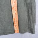 Lungo L’arno Lungo L'Arno Linen Dress Womens Medium Green Beach Summer Popover Casual Shift Photo 5