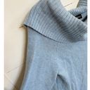 Lane Bryant  Rabbit Hair Cowl Neck Sweater - Light Blue Plus Size 14/16 Photo 9