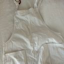 Aerie White Overalls Photo 3