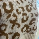 Nine West Leopard Knitted Sweater size XL Photo 1