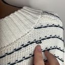 Westport  Dressbarn chunky knit v-neck stitch detailed oversized sweater size XL Photo 9