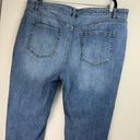 Lane Bryant  Boyfriend Capri Jeans Sz 18 Flex Magic Waistband Signature Fit Photo 7