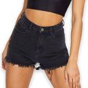 Pretty Little Thing  | Cut Off Bum Rip Denim Shorts Photo 0