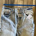 Free People  New Zuri Mom Jeans Acid Wash High Waist Denim Jeans Size 29 Photo 2