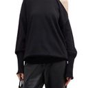 NWT Marella Indira Cold Shoulder‎ Black Turtleneck Sweater Size XL Photo 0