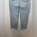 American Eagle Size 6  Light Blue Distressed Highest Rise 90’s Boyfriend Jeans Photo 6