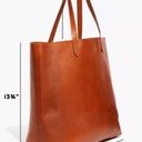 Madewell  The Transport Tote Leather Brown English Saddle Photo 9