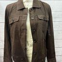 Christopher & Banks  medium brown button up jacket NWT (#1969) Photo 0