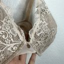 Third Love Lace Contour Bra Womens Size 34F Cream Soft Pink Photo 5