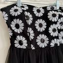 Delia's Delia’s sequin black and white‎ strapless dress Photo 2