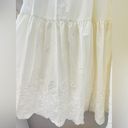 Jason Wu  l dress ivory White Babydoll Tiered lace Tie Shoulder sundress eyelet Photo 4