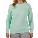 FILA  Mint Green Pullover Crew Neck Long Sleeve Sweater - M Photo 0