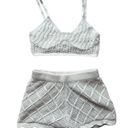 ZARA NWT! Cream Chenille Crochet  Bralette & Shorts Set Photo 0