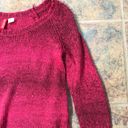 Divided  size 2 pink sweater with brown elbow patch Photo 2