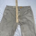 Pilcro  Pants Womens 27 Hyphen Chino Mid Rise Tan Pockets Stretchy Slim Tapered Photo 5