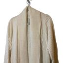 Joie NWT  Womens‎ Cream Open Front Cable Knitted Cardigan Sweater Size Medium Photo 1