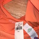 Aerie Large  Women’s Rib Orange Bikini Top BNWTS Retails $34.95 Photo 3