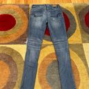 American Eagle Super Stretch Hi Rise Jegging Skinny Jeans Distressed Size 6 Long Photo 4