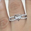 infinity  Heart Ring. Size 7 Photo 3