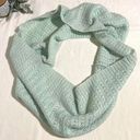 BP  Knit Sweater Infinity Scarf Mint Green Photo 0