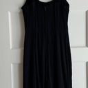 Nordstrom Row a Black Double Layer Flowy Romper/Jumpsuit Photo 4
