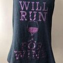 Chin Up Apparel Chin Up Will Run For Wine Racerback Tank Photo 0